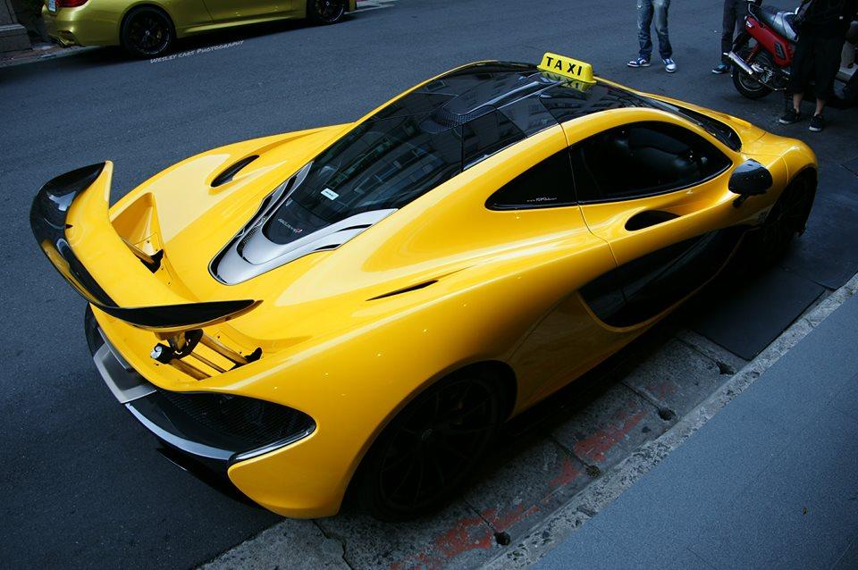 McLaren P1 taxi