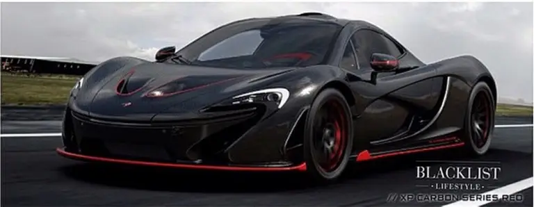 McLaren P1 XP Carbon Red Series - 1