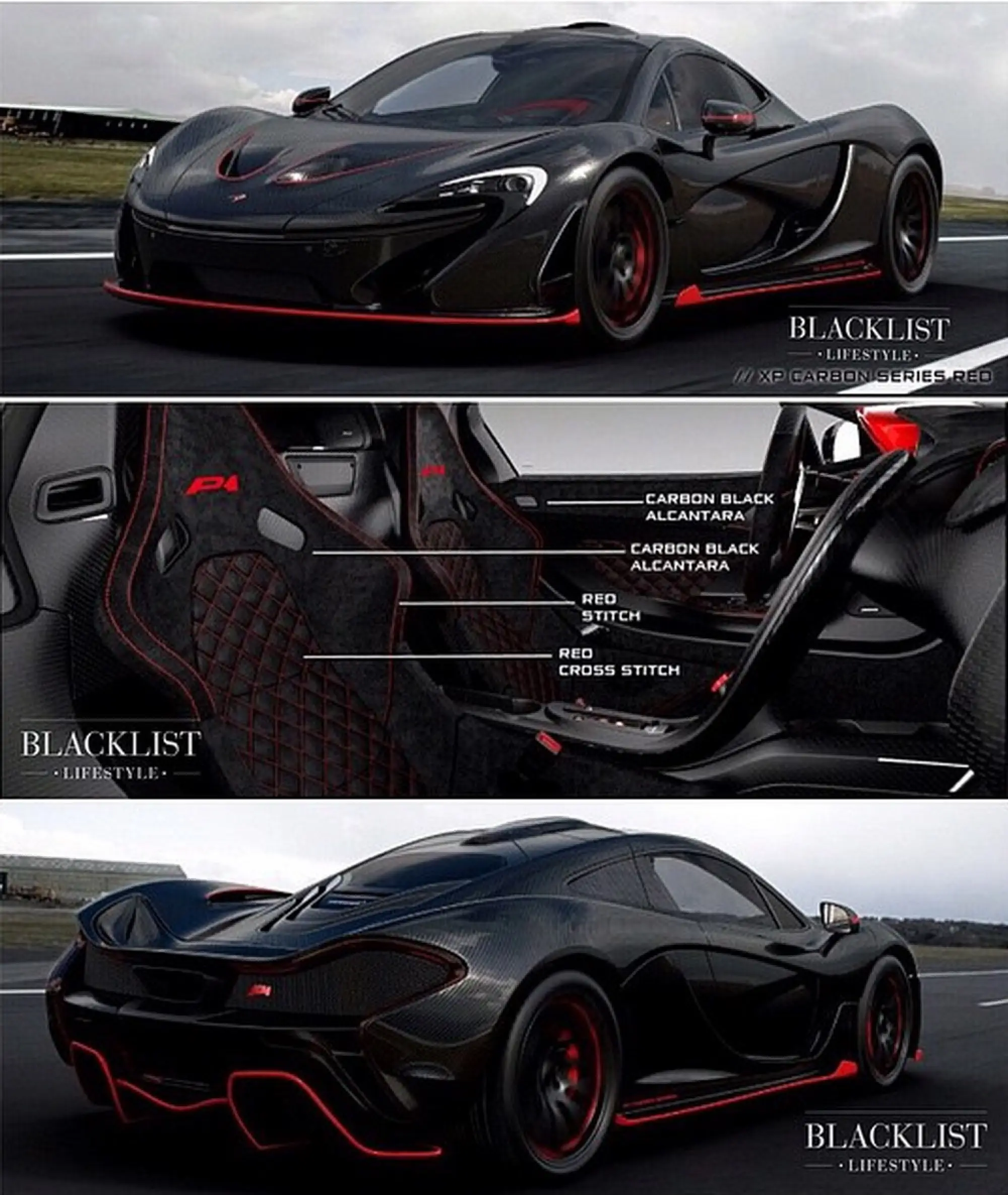 McLaren P1 XP Carbon Red Series - 4