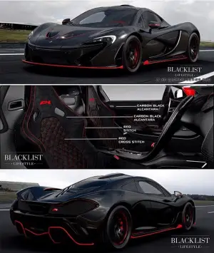 McLaren P1 XP Carbon Red Series