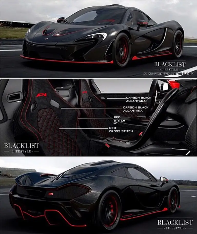 McLaren P1 XP Carbon Red Series - 4