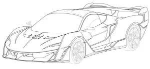 McLaren Sabre - BC-03 Rendering