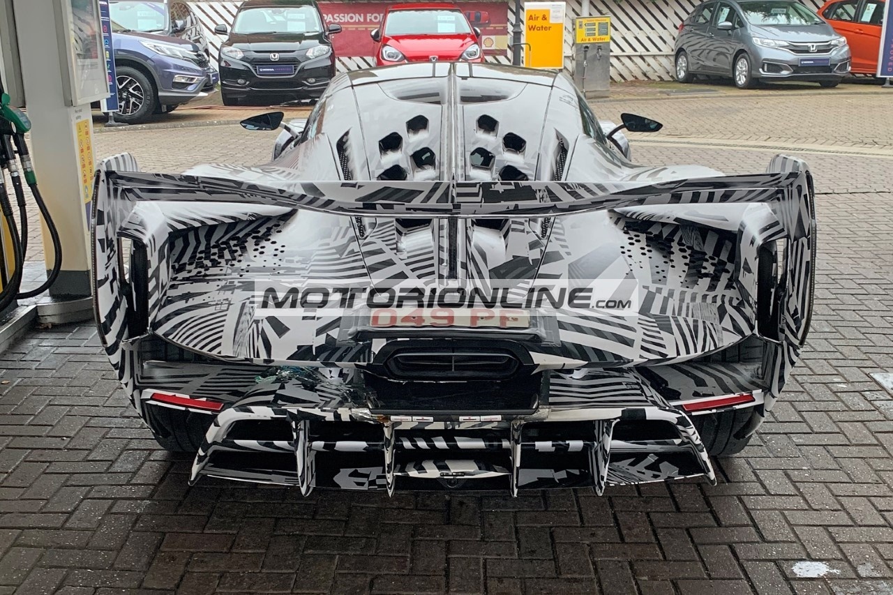 McLaren Sabre - Foto spia 15-12-2020