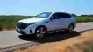 Mercedes EQC400 - test drive autonomia