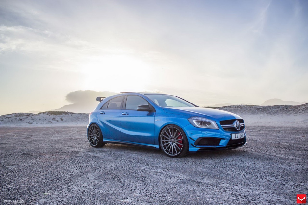 Mercedes A 45 AMG Blue Magic
