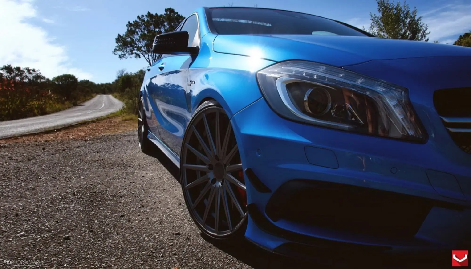 Mercedes A 45 AMG Blue Magic - 21