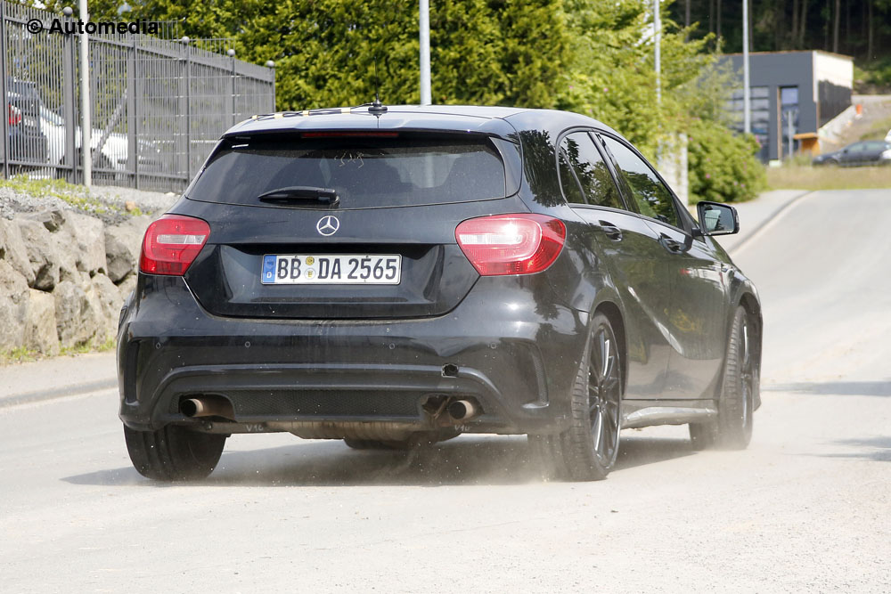 Mercedes A45 AMG Black Series - Foto spia 21-08-2013