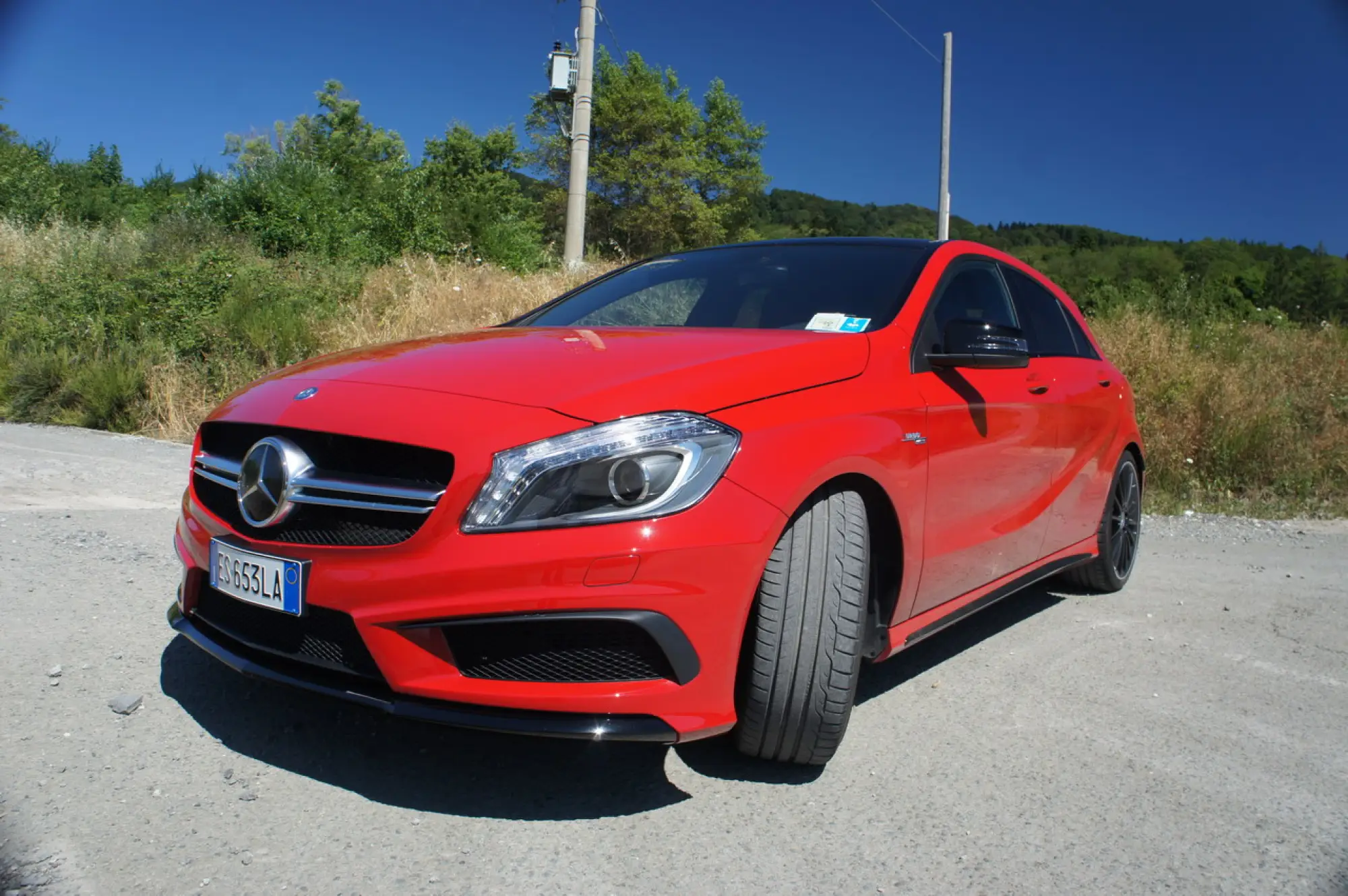 Mercedes A45 Amg  Prime impressioni di guida - 9