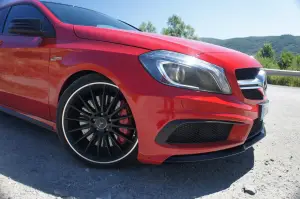 Mercedes A45 Amg  Prime impressioni di guida - 10