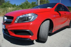 Mercedes A45 Amg  Prime impressioni di guida - 26