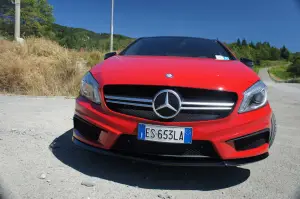 Mercedes A45 Amg  Prime impressioni di guida - 33