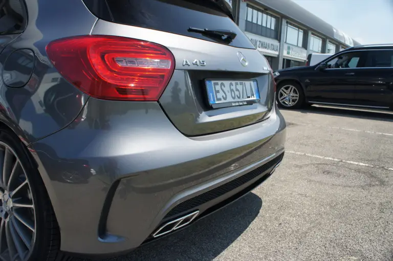 Mercedes A45 Amg  Prime impressioni di guida - 62