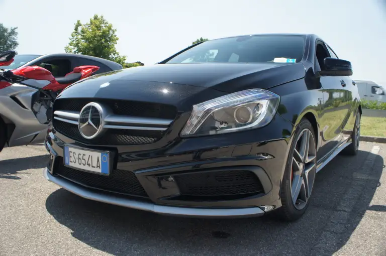 Mercedes A45 Amg  Prime impressioni di guida - 68