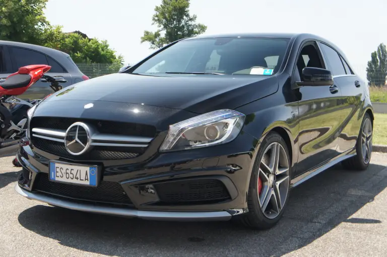 Mercedes A45 Amg  Prime impressioni di guida - 69