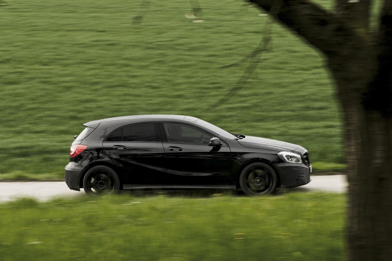 Mercedes A45 AMG teaser