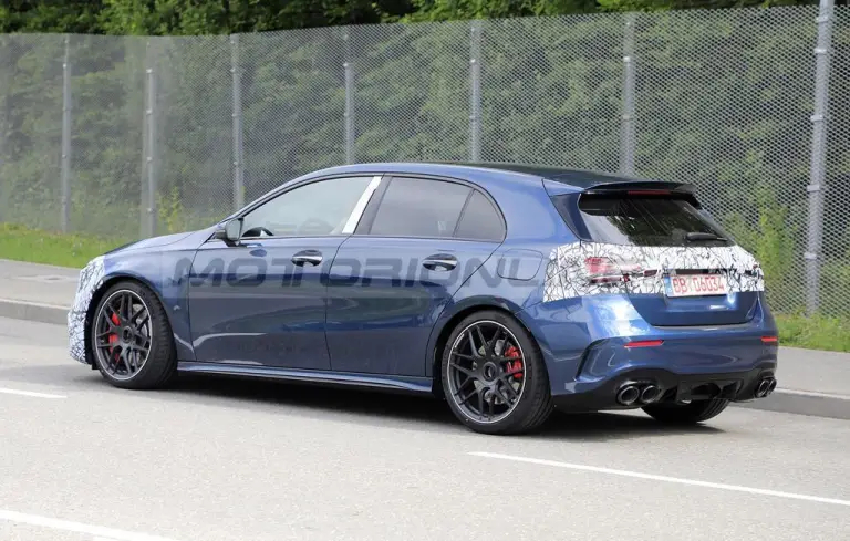 Mercedes-AMG A 45 2023 - Foto spia 23-06-2021 - 6