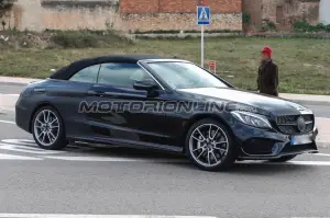 Mercedes-AMG C 43 e C 63 Cabrio MY 2017 - Foto spia 23-02-2016