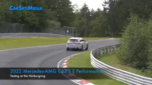 Mercedes-AMG C 63 2023 - Foto spia Car Spy Media