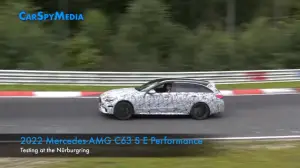 Mercedes-AMG C 63 2023 - Foto spia Car Spy Media - 2