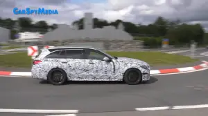 Mercedes-AMG C 63 2023 - Foto spia Car Spy Media