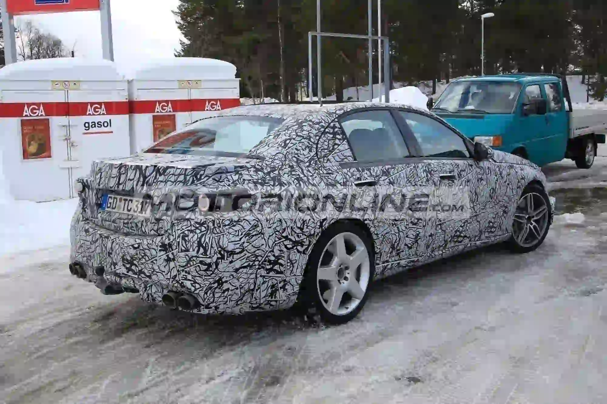 Mercedes AMG C53 - Foto spia 11-3-2020 - 5