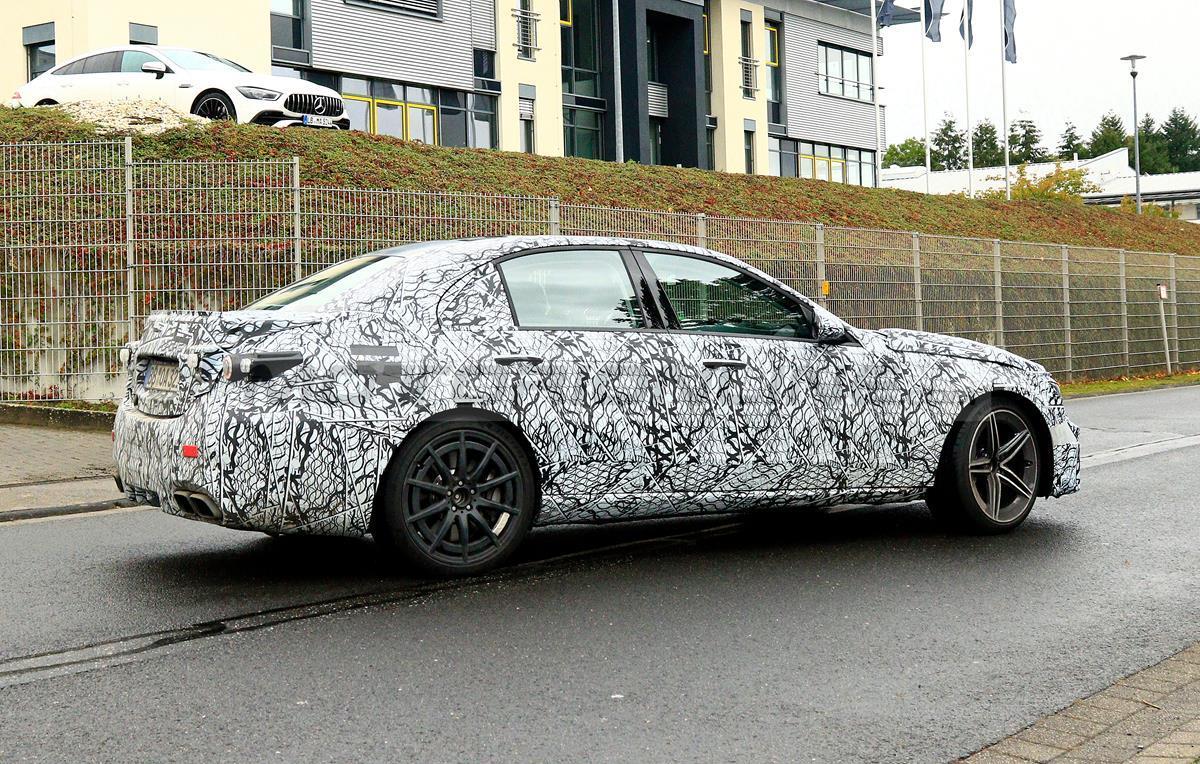Mercedes-AMG C63 2021 - Foto spia 13-10-2020