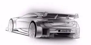 Mercedes-AMG C 63 Coupe DTM 2016 - disegni del nuovo modello da competizione