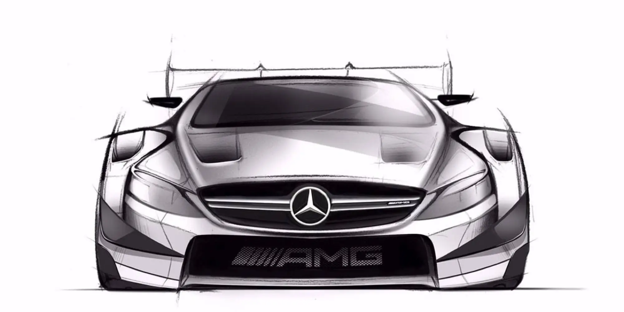 Mercedes-AMG C 63 Coupe DTM 2016 - disegni del nuovo modello da competizione - 4