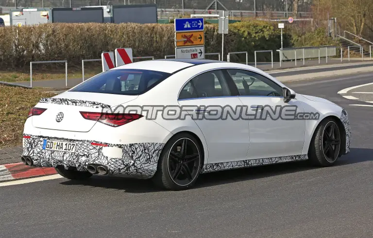 Mercedes-AMG CLA 45 - Foto spia 02-04-2019 - 5