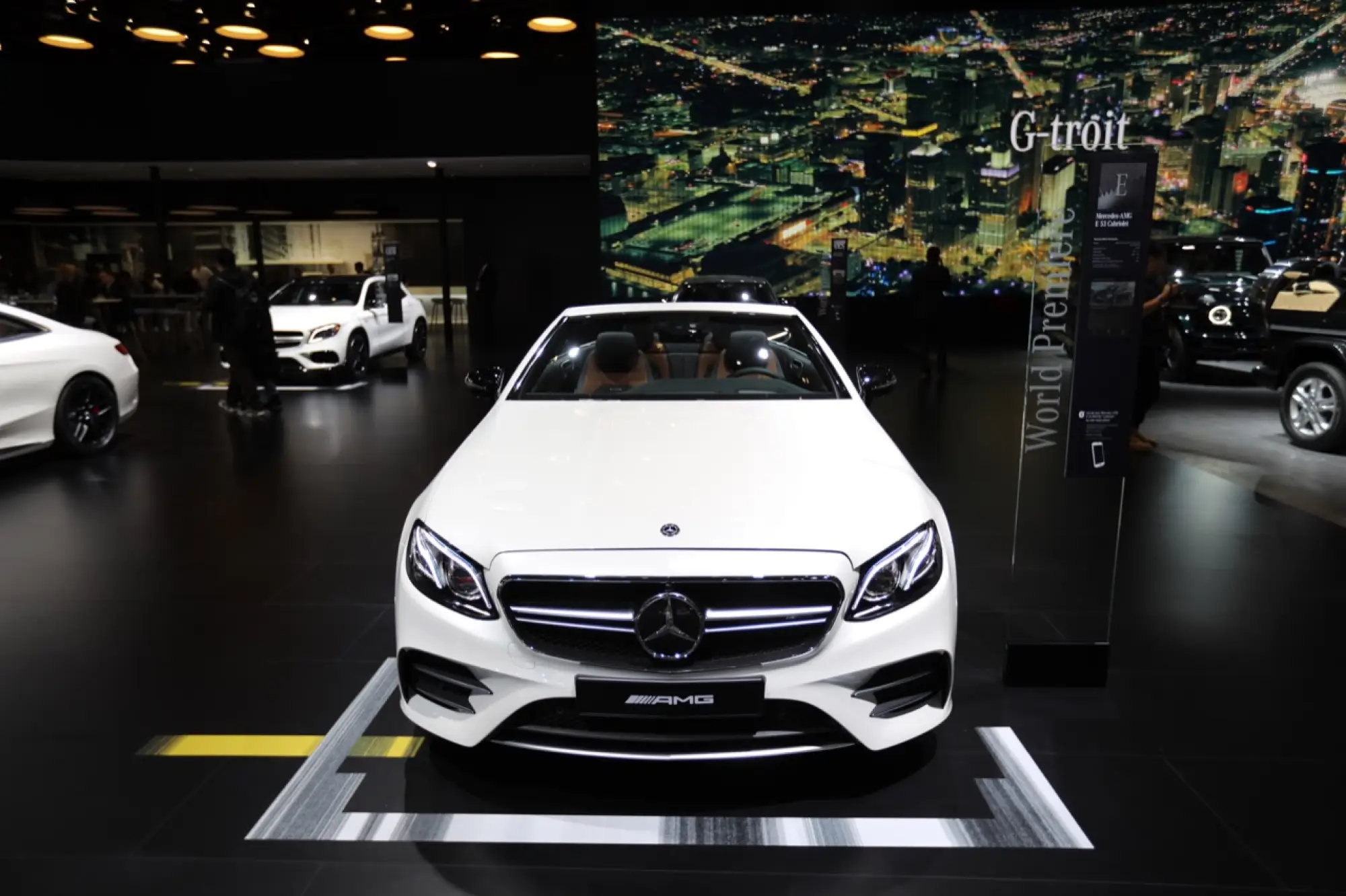 Mercedes-AMG E 53 Cabriolet - Salone di Detroit 2018 - 1