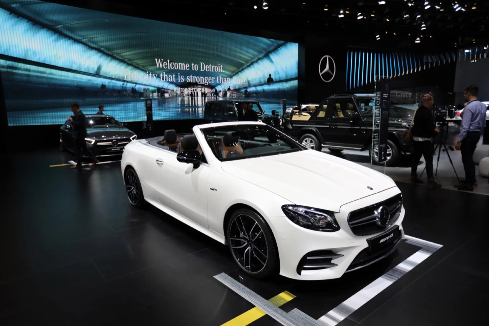 Mercedes-AMG E 53 Cabriolet - Salone di Detroit 2018 - 2