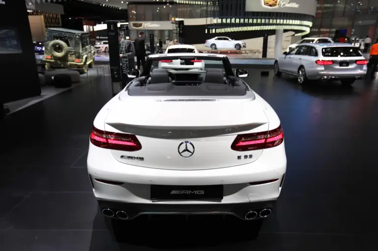 Mercedes-AMG E 53 Cabriolet - Salone di Detroit 2018 - 4