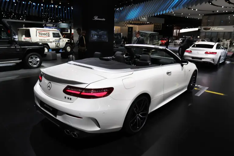 Mercedes-AMG E 53 Cabriolet - Salone di Detroit 2018 - 5