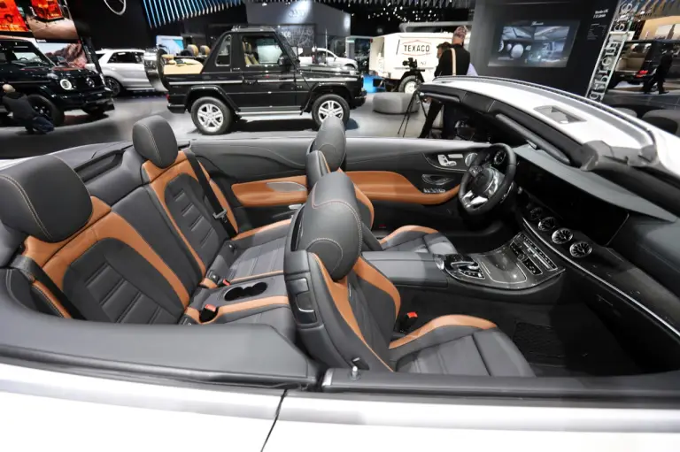 Mercedes-AMG E 53 Cabriolet - Salone di Detroit 2018 - 7