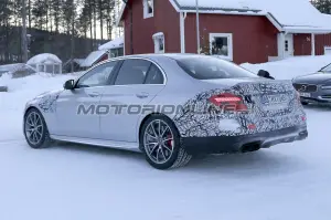 Mercedes-AMG E 63 foto spia 13 marzo 2019