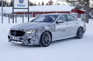 Mercedes-AMG E 63 foto spia 13 marzo 2019