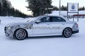 Mercedes-AMG E 63 foto spia 13 marzo 2019