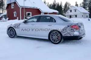 Mercedes-AMG E 63 foto spia 13 marzo 2019