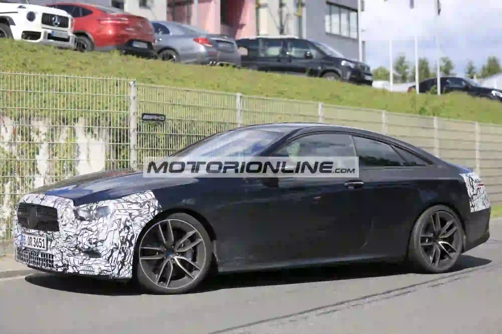 Mercedes-AMG E53 Coupe facelift - Foto spia 19-8-2019 - 19