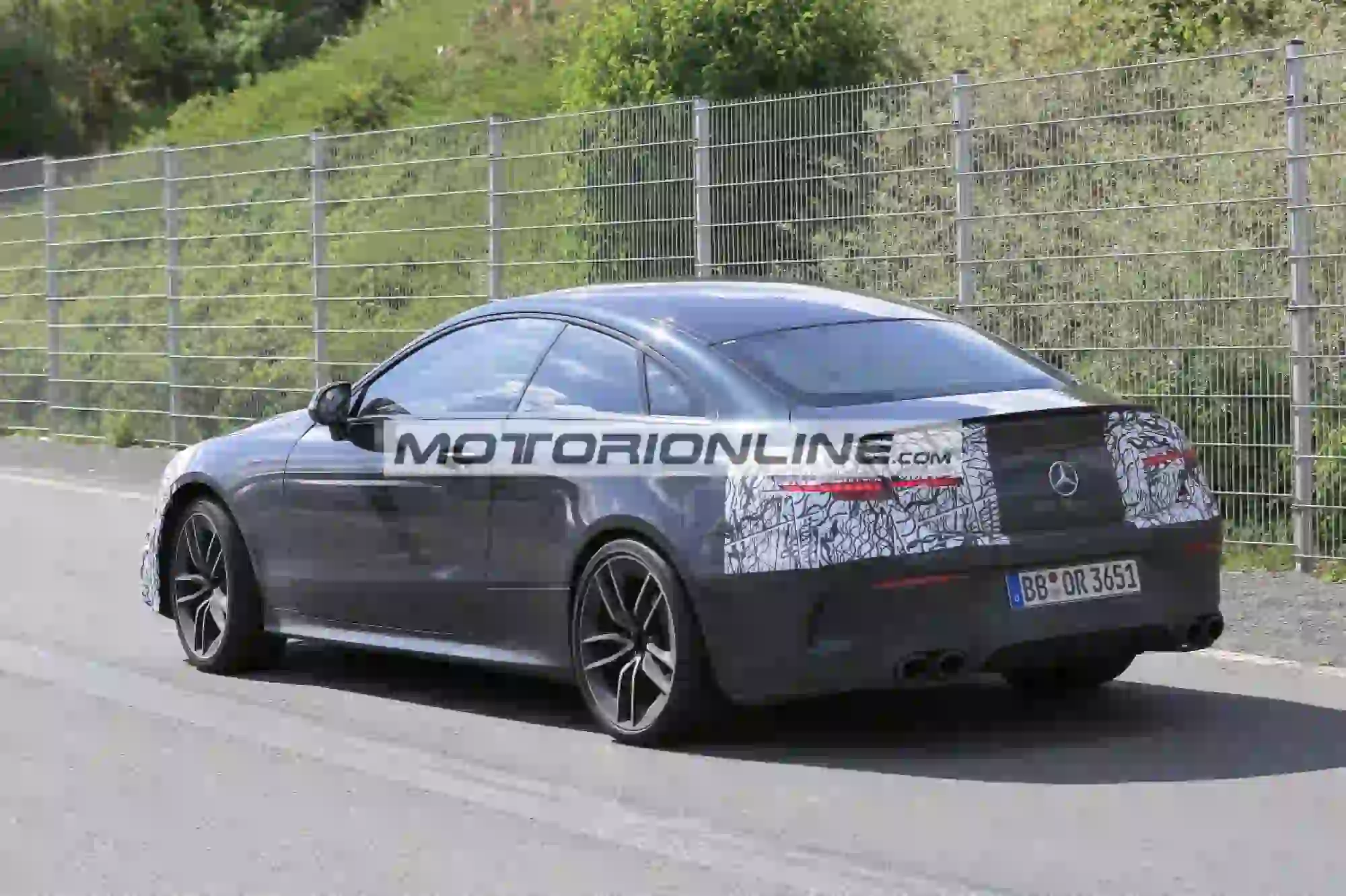 Mercedes-AMG E53 Coupe facelift - Foto spia 19-8-2019 - 6