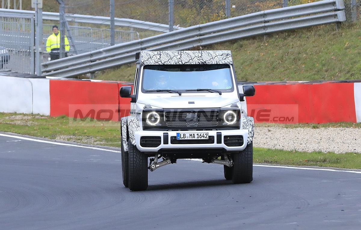 Mercedes-AMG G 4x4 2022 - Foto spia 22-03-2021