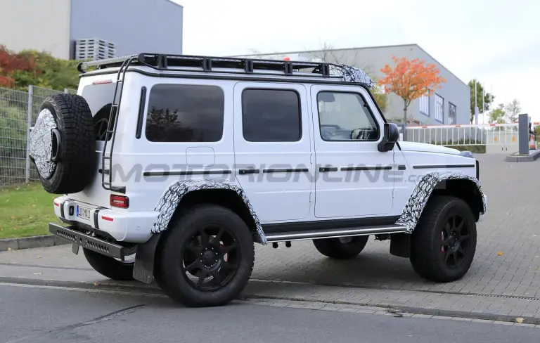 Mercedes-AMG G 4x4 2022 - Foto spia 30-10-2020 - 6