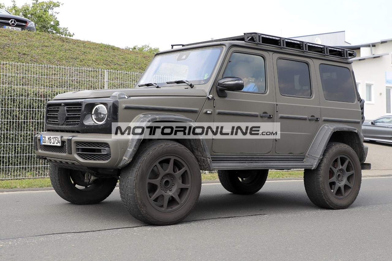 Mercedes-AMG G 4x4 - Foto spia 11-8-2021