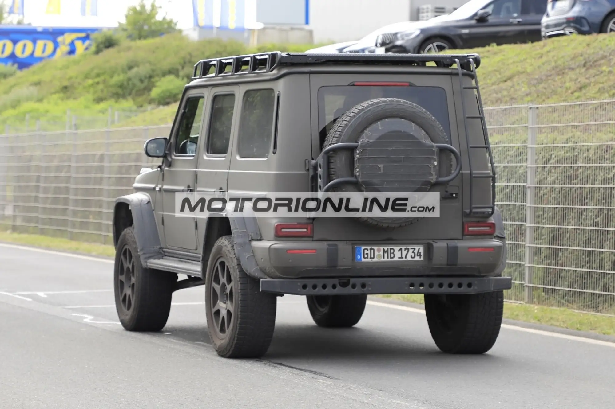 Mercedes-AMG G 4x4 - Foto spia 11-8-2021 - 13