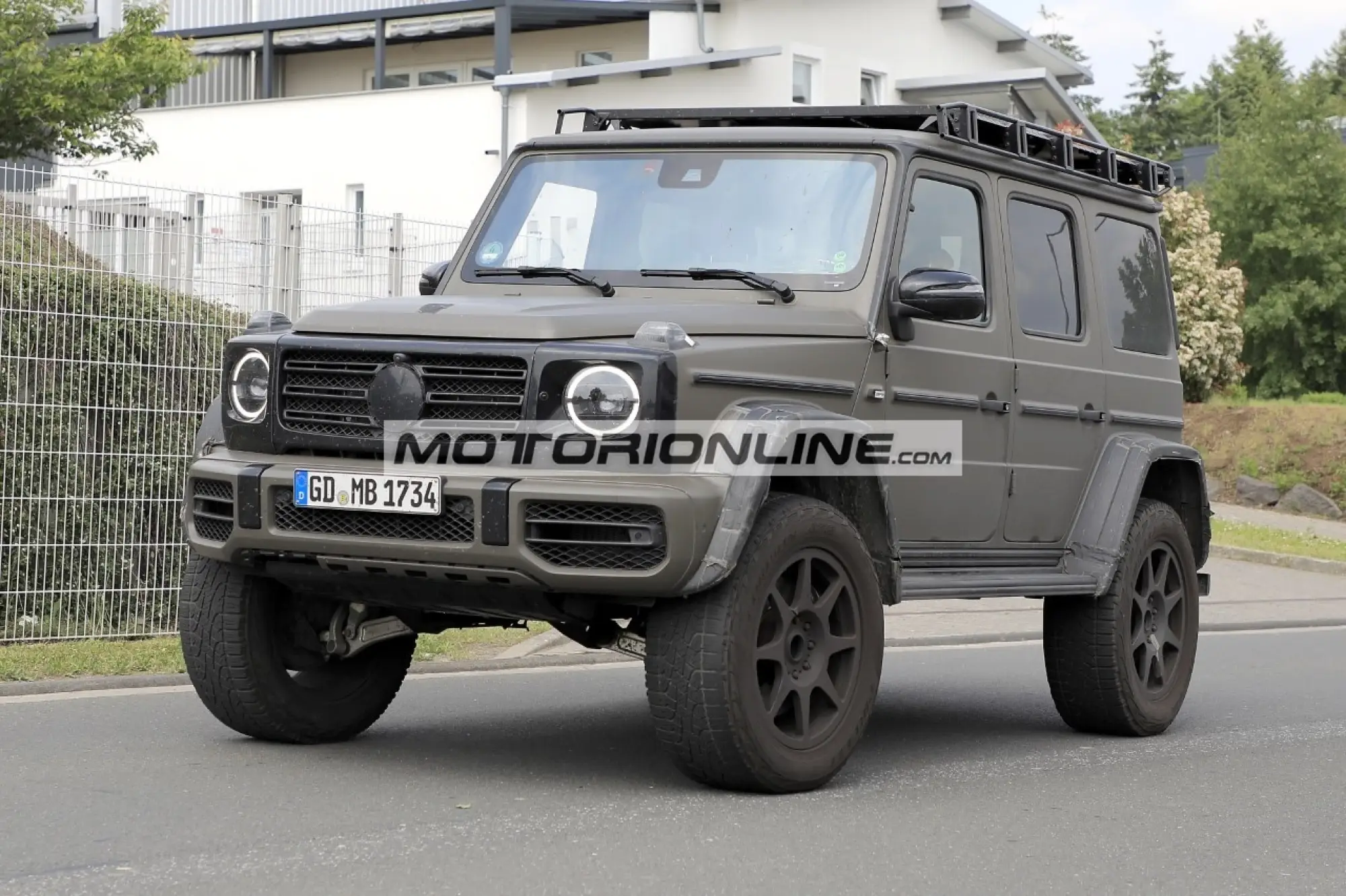 Mercedes-AMG G 4x4 - Foto spia 11-8-2021 - 8