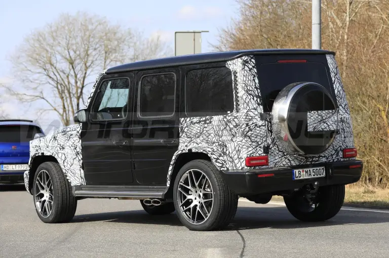 Mercedes-AMG G 63 2023 - Foto Spia 04-04-2022 - 4