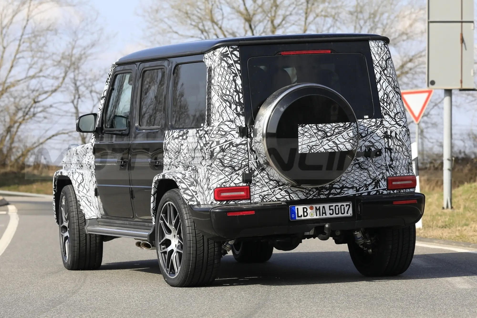 Mercedes-AMG G 63 2023 - Foto Spia 04-04-2022 - 5
