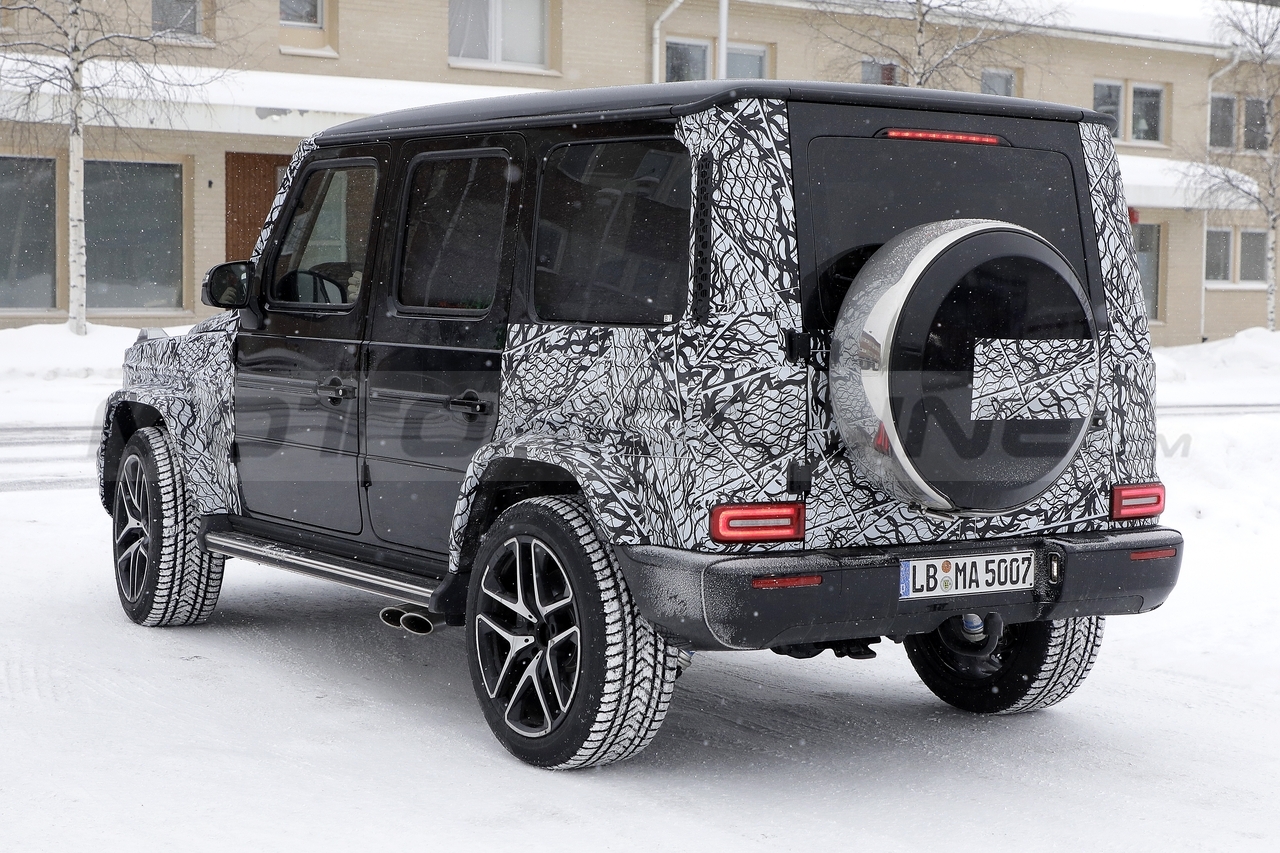 Mercedes-AMG G 63 restyling - Foto Spia 25-02-2022