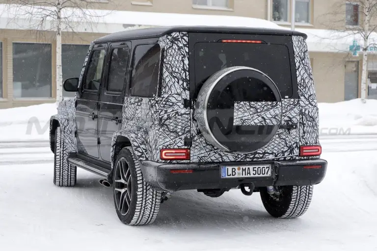 Mercedes-AMG G 63 restyling - Foto Spia 25-02-2022 - 9