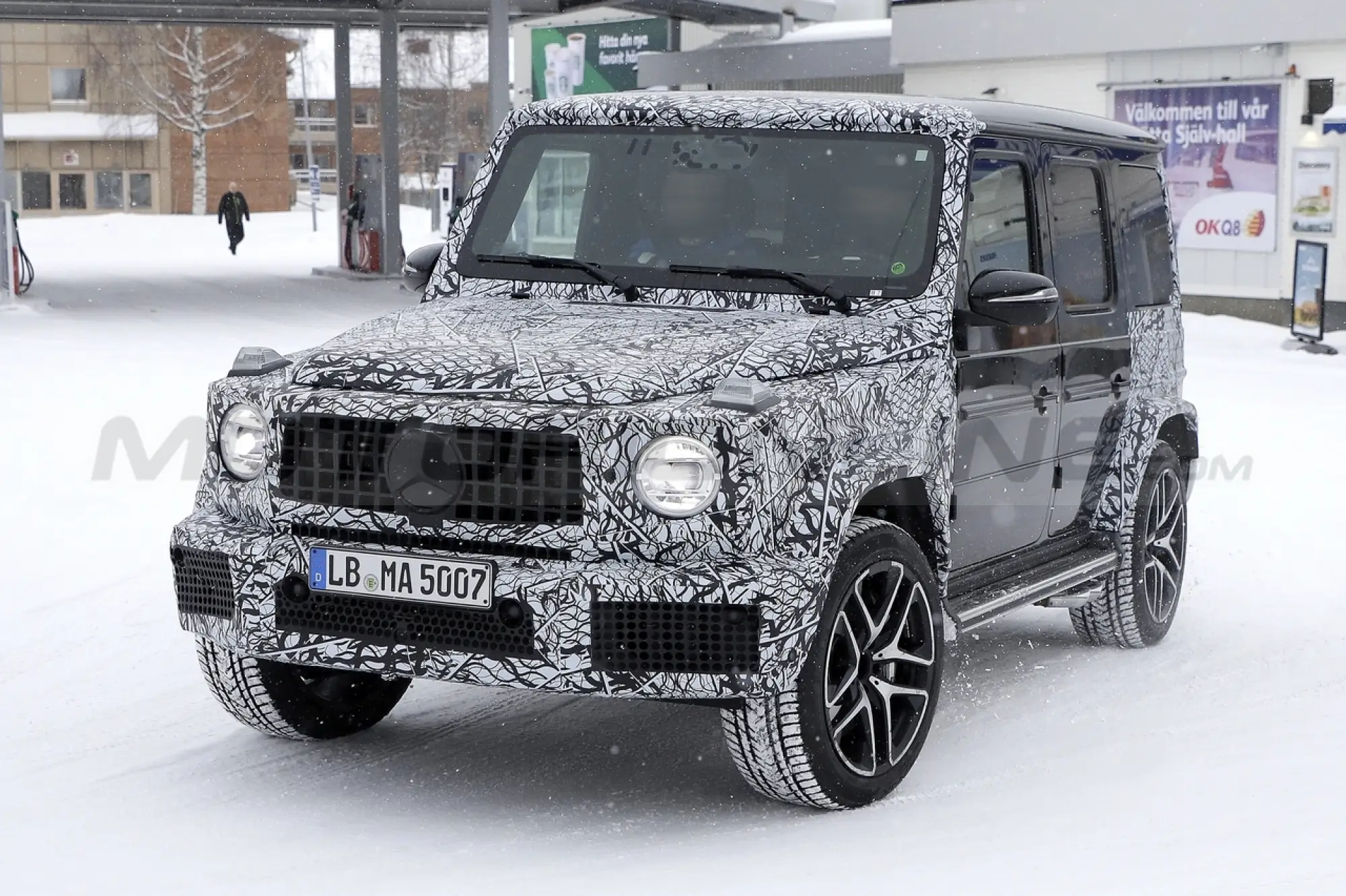 Mercedes-AMG G 63 restyling - Foto Spia 25-02-2022 - 3